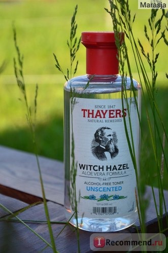 Тоник Thayers Unscented Witch Hazel with Aloe Vera фото