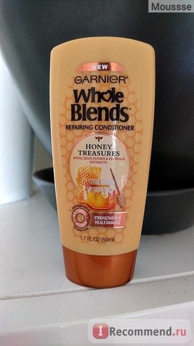 Кондиционер для волос Garnier Whole Blends Honey Treasures Repairing Conditioner фото