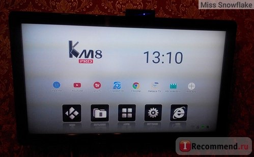 ТВ приставка KM8 Pro KM8 Pro Android 6.0 TV Box фото