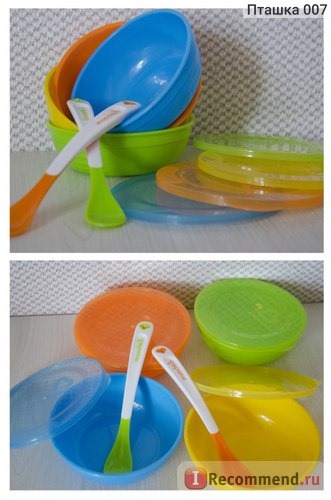 Набор детской посуды Munchkin Love-a-Bowls, 10 предметов Артикул №MUN-43867 фото