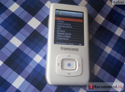 MP3-плеер Transcend T.sonic 850 4Gb фото