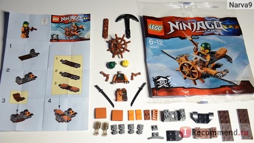 Lego Полибэг НиндзяГо 3042 | NinjaGo polybag Skybound Plane фото