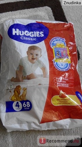 Подгузники Huggies Classic в НОВОЙ упаковке фото