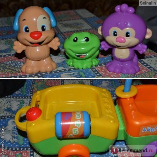 Fisher-Price Паровозик ученого щенка фото