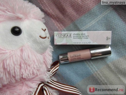 Хайлайтер CLINIQUE Chubby Stick Sculpting Highlight фото