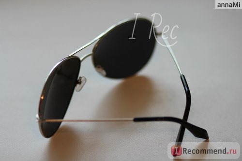 Солнцезащитные очки Tinydeal Frog Mirror Casual Men's Women's Classical Sunglasses PC Alloy Full Rim Glasses (with Case) DGS-281751 фото