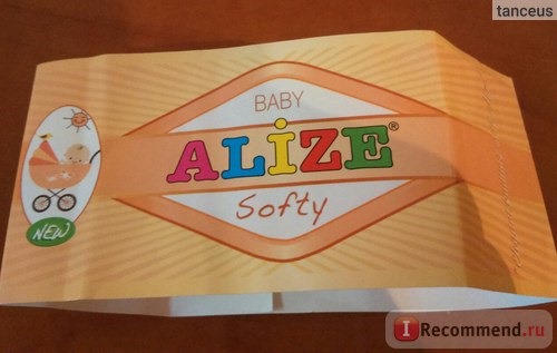 Пряжа ALIZE baby Softy фото