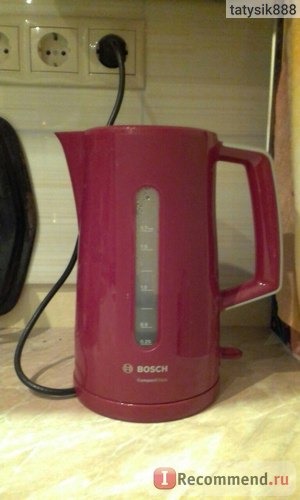 Электрический чайник BOSCH TWK3A011 Compact Class фото