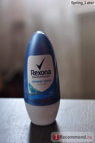 Дезодорант-антиперспирант Rexona Shower clean шариковый фото