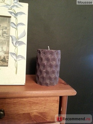 Ароматизированная свеча IKEA Rutin Scented block candle фото