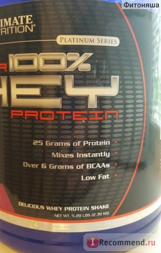 Ultimate Nutrition 100% Prostar Whey Protein