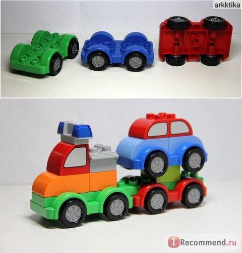 Lego Duplo Машинки-трансформеры 10552 фото
