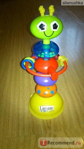 Lamaze Игрушка с присоской деловой жучок фото