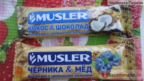 батончик-мюсли Musler с кокосом и шоколадом
