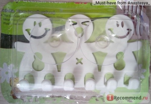 Подставка для зубных щеток Aliexpress cute smiling face of the cartoon toothbrush holder,118mm*68mm фото