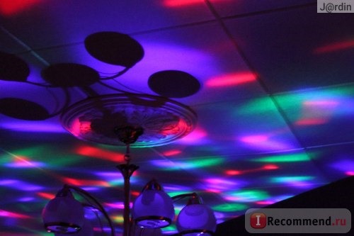 Светодиодная лампа LED full color rotating lamp фото