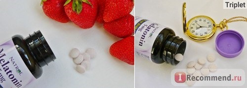 Снотворное Natrol Melatonin, Fast Dissolve, Strawberry, 5 mg фото