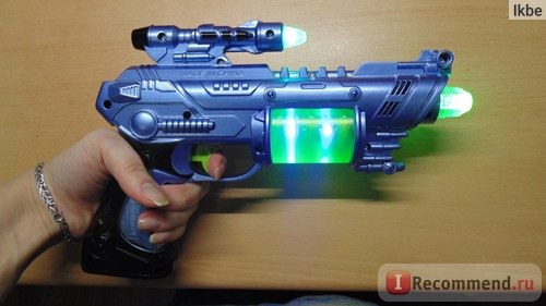 Topskay Toys Космический пистолет Spase Defender 24 см (музыка, свет)3212679 фото
