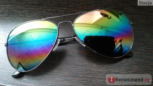 Солнцезащитные очки Aliexpress Free shipping 2015 men's fashion Colorful frog metal frame sunglasses / Ms. boom retro sunglasses фото