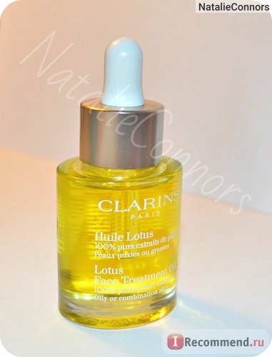 Масло косметическое Clarins Huile Lotus Face Treatment Oil для лица 