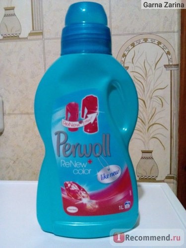 Жидкое средство для стирки Perwol ReNew color фото
