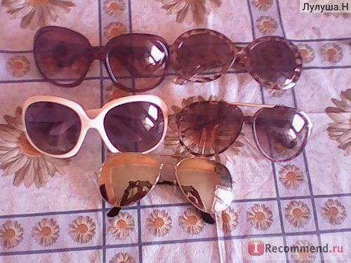 Солнцезащитные очки Aliexpress New Colors Mirror Fashion Popular Style Shades Glasses Mens Womens Classic Sunglasses 5 Colors Drop Shipping GS-042 фото