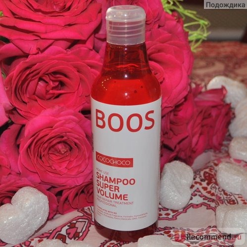 Шампунь CocoChoco BOOS T-UP для придания объема волосам фото