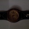 Наручные часы DealExtreme Fashion PU Leather Band Round Watch - Black + Dark Brown фото
