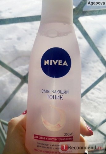 Тоник NIVEA aqua effect смягчающий для сухой и чувствительной кожи фото