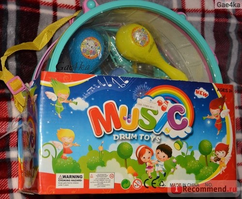 Набор музыкальных инструментов (игрушечный) / Music Drum Toys