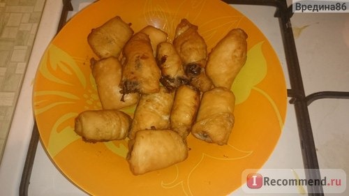 Куринные рулетики с черносливом