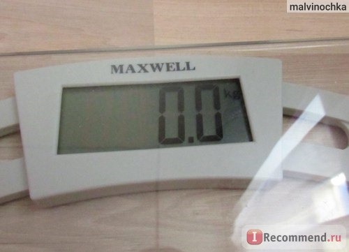 Напольные весы MAXWELL MW-2654 фото