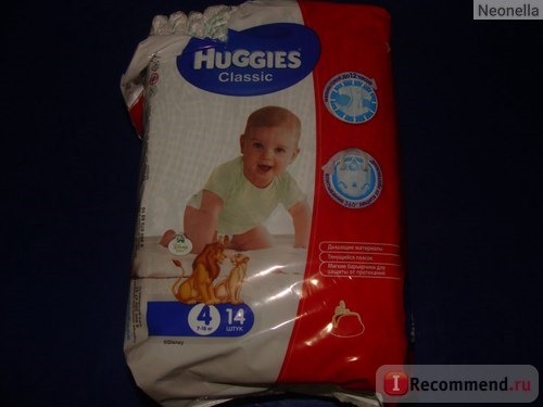 Подгузники Huggies Classic в НОВОЙ упаковке фото