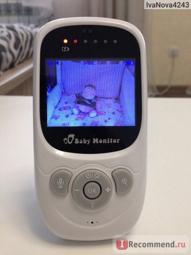 Видеоняня Aliexpress Infant 2.4GHz Wireless Baby Radio Babysitter Digital Video Baby Monitor Audio Night Vision Music Temperature Display Radio Nanny фото