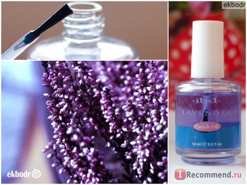 Масло для кутикулы IBD Lavender Cuticle Oil фото