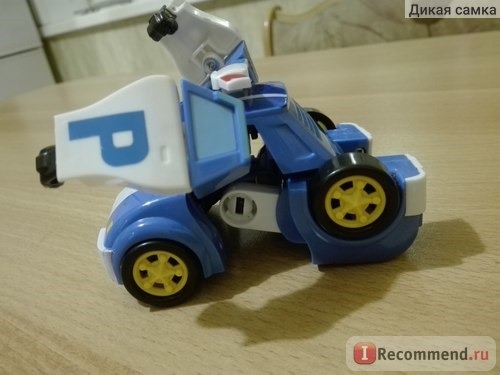 Silverlit Машинка-трансформер Поли мини Робокар Поли фото