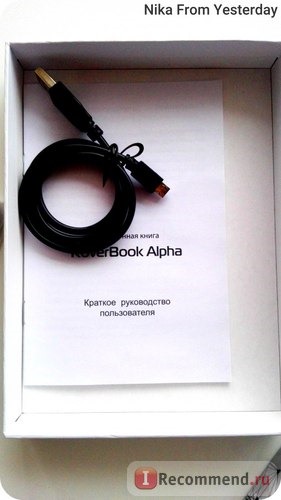 Электронная книга RoverBook Alpha фото