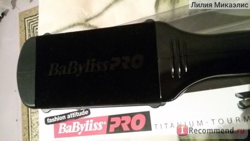 Щипцы - гофре для волос Babyliss Pro Titanium Tourmaline BAB2512TTE фото