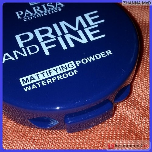 Упаковка Пудры для лица Parisa Cosmetics Prime And Fine 