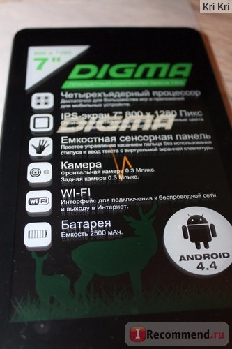 Планшет Digma Optima 7302 фото