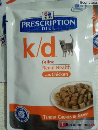 Корм для кошек Hill's Prescription Diet K/D Feline Renal Health фото