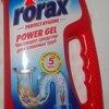 Чистящее средство Rorax для сливных труб Power gel 1 л фото