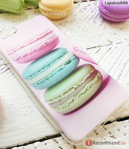 Чехол для телефона Aliexpress Candy Dessert Sweet Cupcake Ice Cream lemon Macarons Donut ultra Thin Soft TPU Case For iPhone 5 5s SE 6 6s Plus 7 7 Plus фото