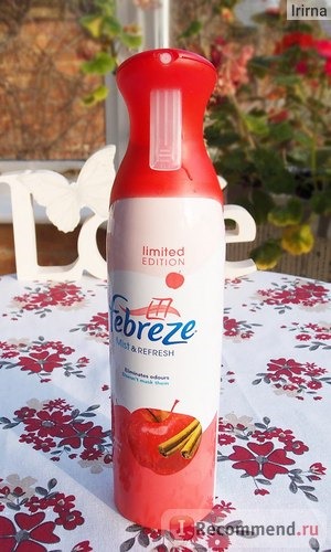 Освежитель воздуха Febreze Apple Spice Mist and Refresh Spray фото