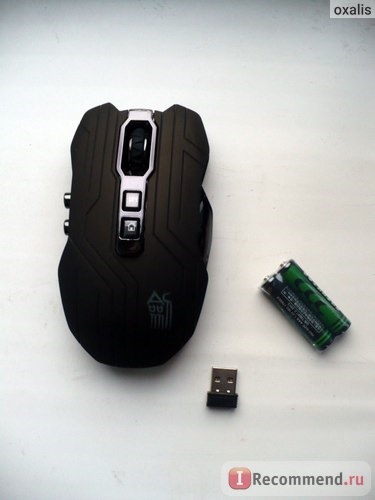 Компьютерная мышь беспроводная TinyDeal JS-K8 8 Buttons 3200DPI 2.4GHz Wireless Laser Backlit Mouse Mice with Breathing LED for Laptop PC ECAMS-327303 фото