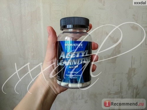 Спортивное питание Dymatize Acetyl L-Carnitine 500 mg фото