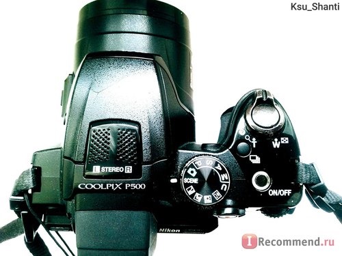 Nikon Coolpix P500 фото