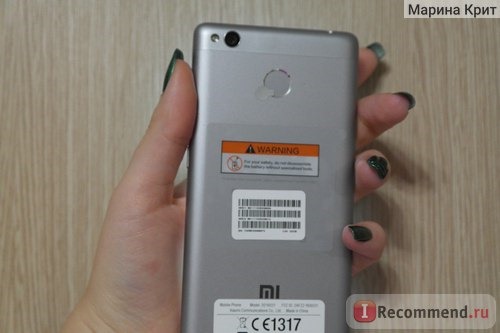 Мобильный телефон Xiaomi Redmi 3 Pro фото