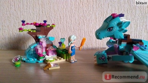 Lego Elves 41172 Приключения дракона Воды фото
