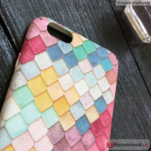 Чехол для телефона Aliexpress KISSCASE Fashion Colorful 3D Scales Phone Cases For iPhone 6 6s 7 Case Korean Girls Mermaid Cover For Apple iPhone 7 6 6s Plus фото